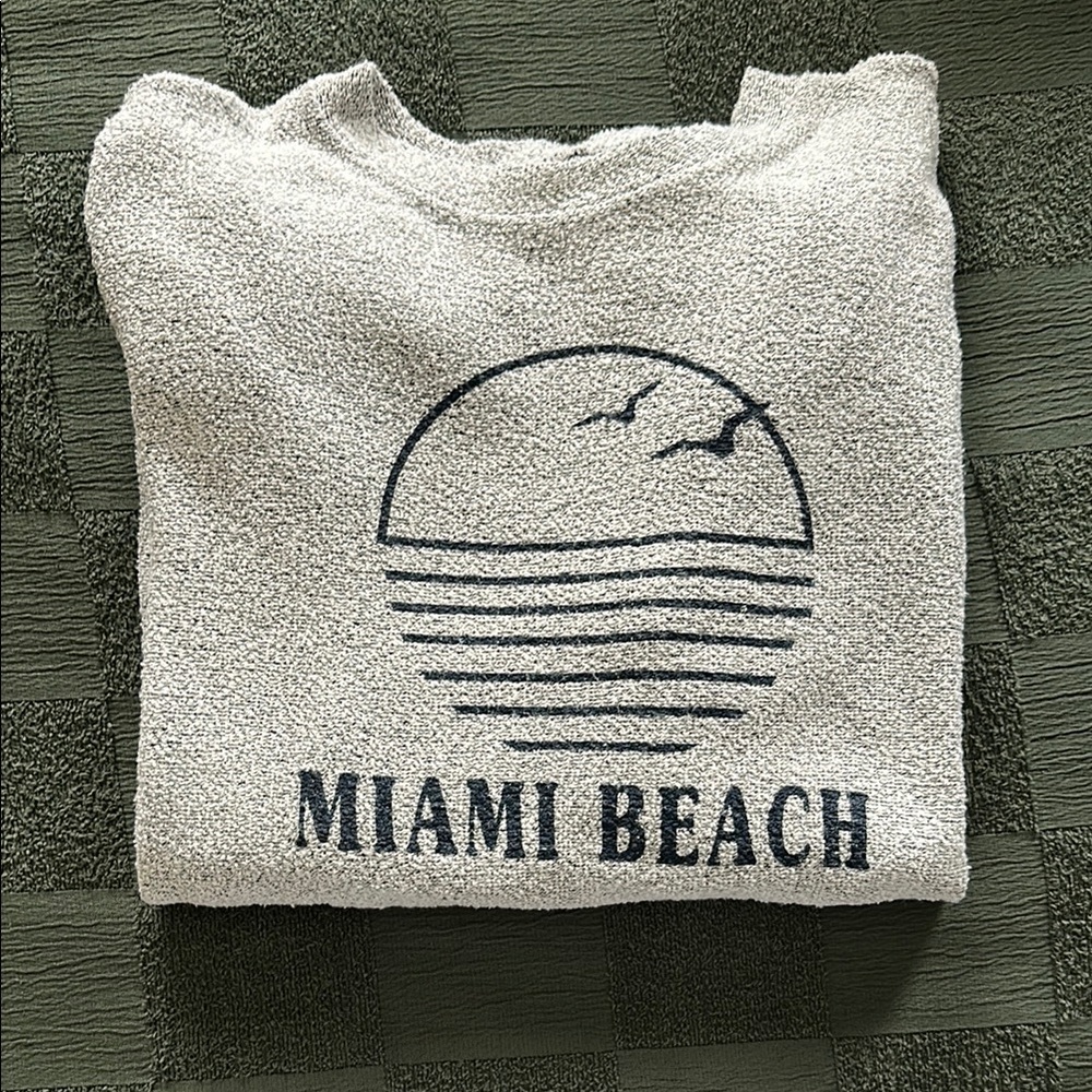Miami Beach Graphic Sweatshirt
